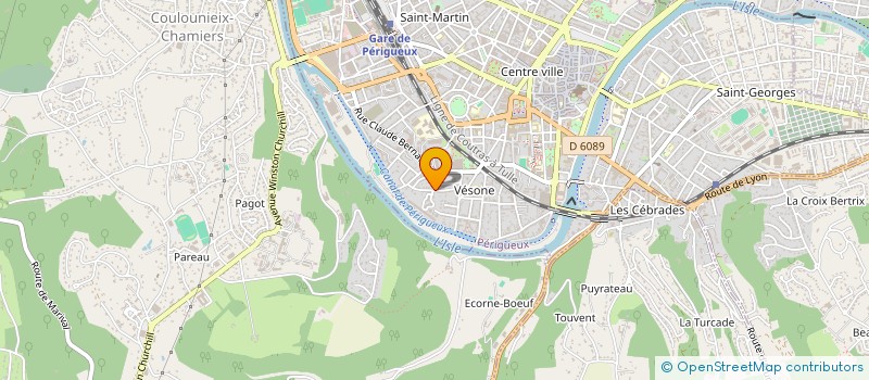 localisation de l'entreprise MONSIEUR CEDRIC MONFEFOUL  PERIGUEUX