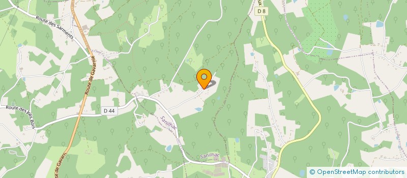 localisation de l'entreprise MONSIEUR CEDRIC MONSET  SANILHAC