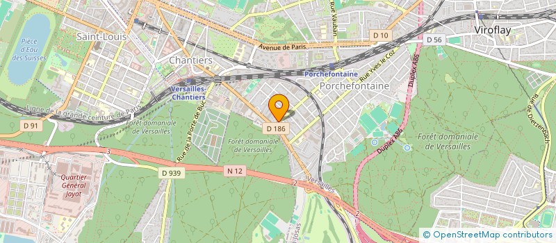 localisation de l'entreprise MONSIEUR CEDRIC MORANNE à VERSAILLES