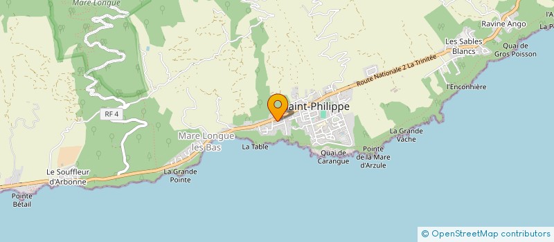 localisation de l'entreprise MONSIEUR CEDRIC MOREL  SAINT-PHILIPPE