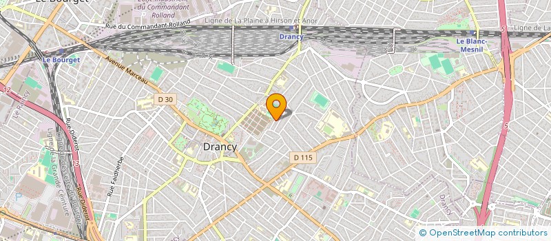 localisation de l'entreprise MONSIEUR CEDRIC MOTA à DRANCY