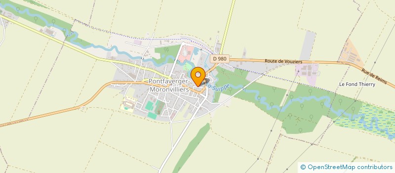 localisation de l'entreprise MONSIEUR CEDRIC MOTARD  PONTFAVERGER-MORONVILLIERS