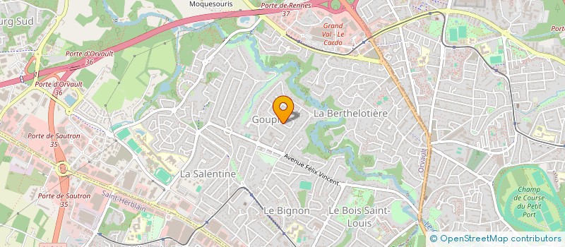 localisation de l'entreprise MONSIEUR CEDRIC MOTTET  REZE