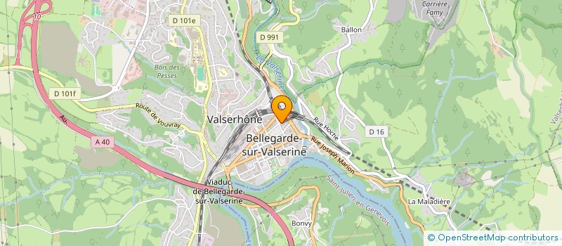 localisation de l'entreprise MONSIEUR CEDRIC MOTTIER à VALSERHONE
