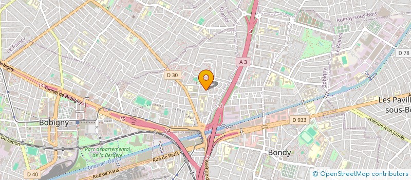 localisation de l'entreprise MONSIEUR CEDRIC MOUTOU  BOBIGNY