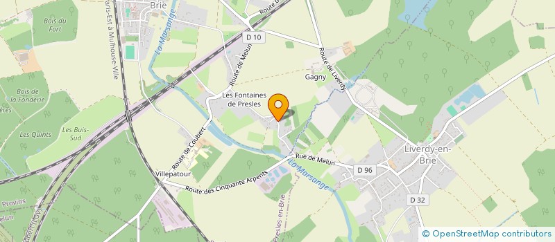 localisation de l'entreprise MONSIEUR CEDRIC MOUYEKE  PRESLES-EN-BRIE