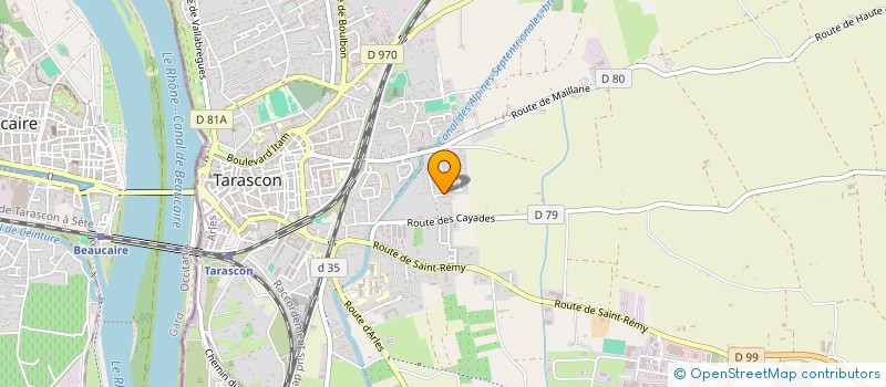 localisation de l'entreprise MONSIEUR CEDRIC MURIN  TARASCON