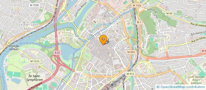 localisation de l'entreprise MONSIEUR CEDRIC MUSSLE  METZ