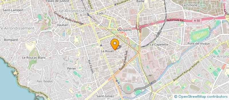 localisation de l'entreprise MONSIEUR CEDRIC NANTIER  MARSEILLE