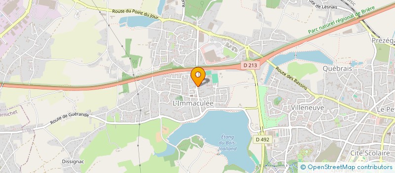 localisation de l'entreprise MONSIEUR CEDRIC NAU  SAINT-NAZAIRE