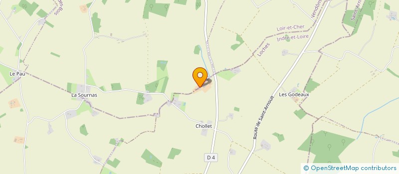 localisation de l'entreprise MONSIEUR CEDRIC NAUDIN  SAINT-MARTIN-DES-BOIS