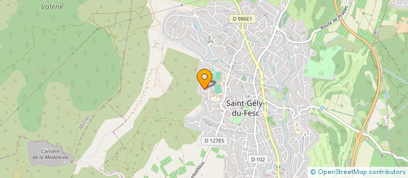 localisation de l'entreprise MONSIEUR CEDRIC NAVARRO  COMBAILLAUX