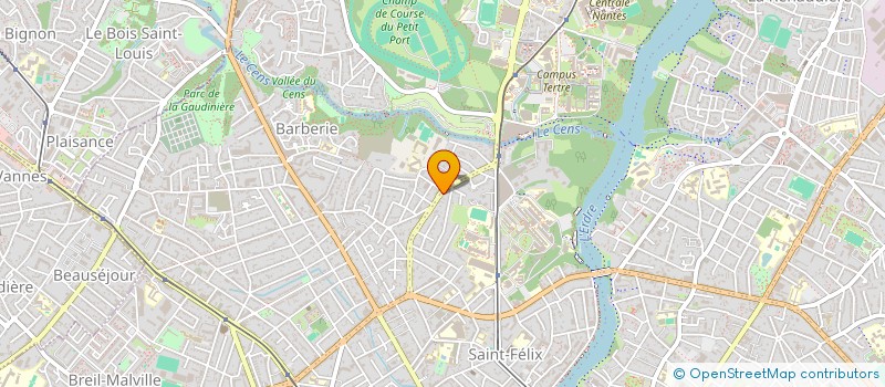 localisation de l'entreprise MONSIEUR CEDRIC NAVET CINTRACT  NANTES