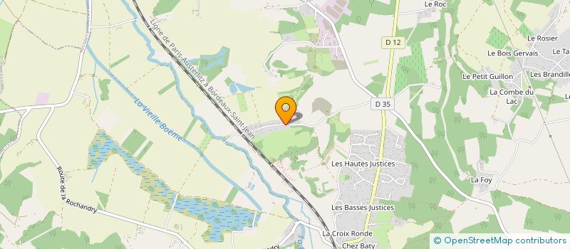 localisation de l'entreprise MONSIEUR CEDRIC NEZEREAU  MOUTHIERS-SUR-BOEME