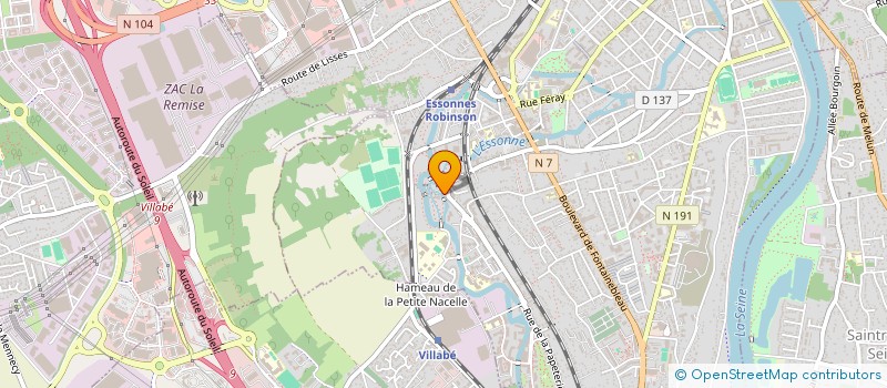 localisation de l'entreprise MONSIEUR CEDRIC NGALEU TOUKO à CORBEIL-ESSONNES