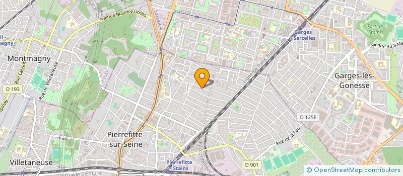localisation de l'entreprise MONSIEUR CEDRIC NGUYEN à PIERREFITTE-SUR-SEINE