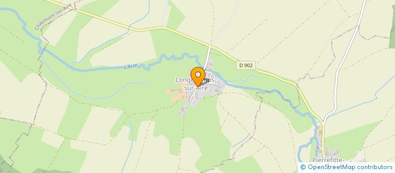 localisation de l'entreprise MONSIEUR CEDRIC NICOLAS à LONGCHAMPS-SUR-AIRE
