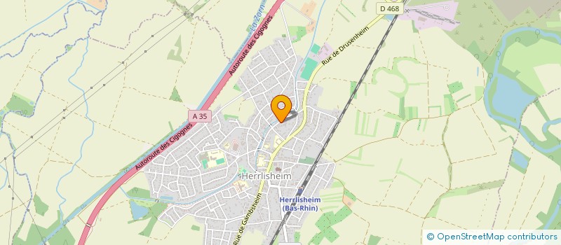 localisation de l'entreprise MONSIEUR CEDRIC NOE  HERRLISHEIM