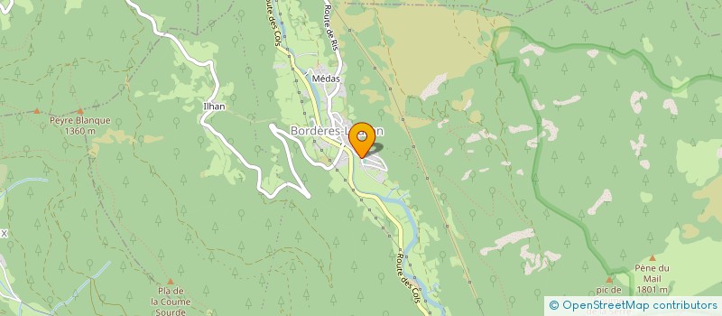 localisation de l'entreprise MONSIEUR CEDRIC NOEL  SAINT-LARY-SOULAN