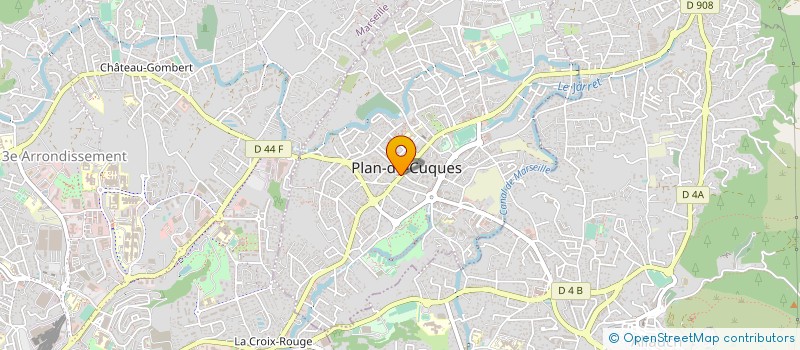 localisation de l'entreprise MONSIEUR CEDRIC NOEL à PLAN-DE-CUQUES