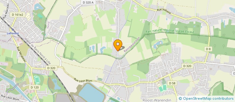 localisation de l'entreprise MONSIEUR CEDRIC NOWAK  RAIMBEAUCOURT