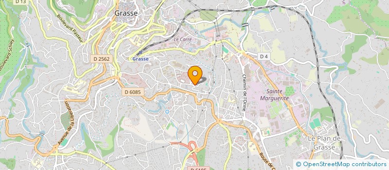 localisation de l'entreprise MONSIEUR CEDRIC ODINOT à GRASSE