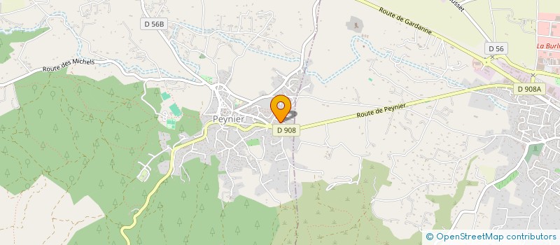 localisation de l'entreprise MONSIEUR CEDRIC OLIVEIRA  PEYNIER