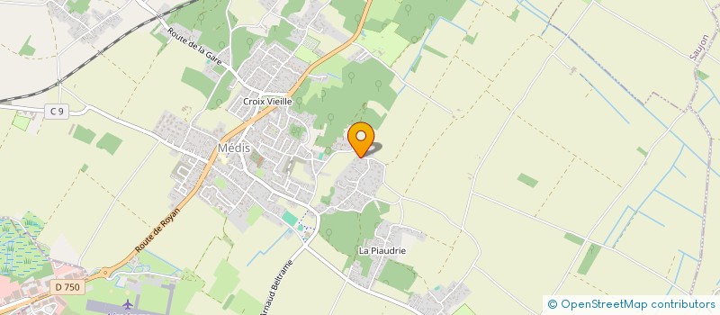 localisation de l'entreprise MONSIEUR CEDRIC OLIVEIRA DE PAIVA  MEDIS