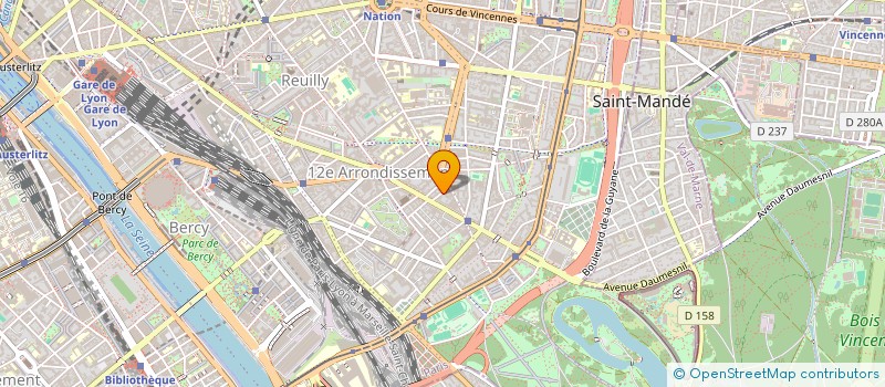 localisation de l'entreprise MONSIEUR CEDRIC OLIVI  PARIS