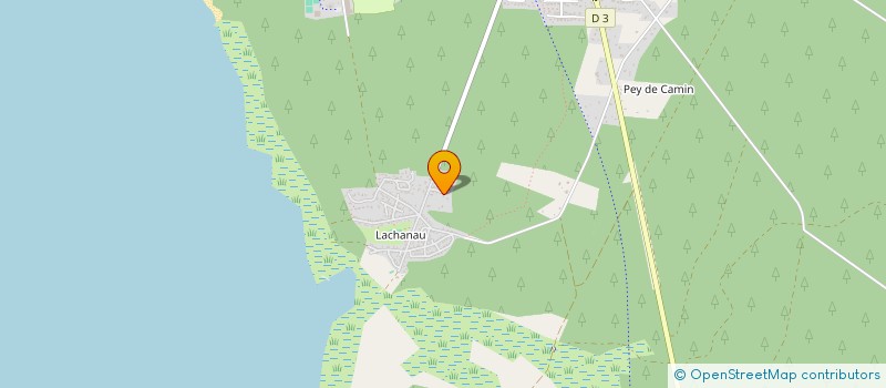 localisation de l'entreprise MONSIEUR CEDRIC OMONT  HOURTIN