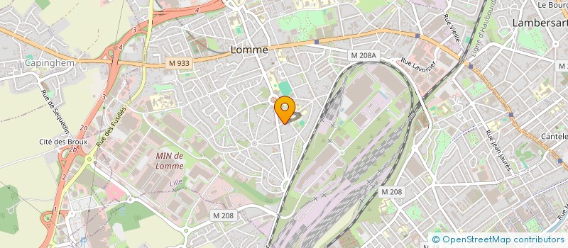 localisation de l'entreprise MONSIEUR CEDRIC ONDOUA à LILLE