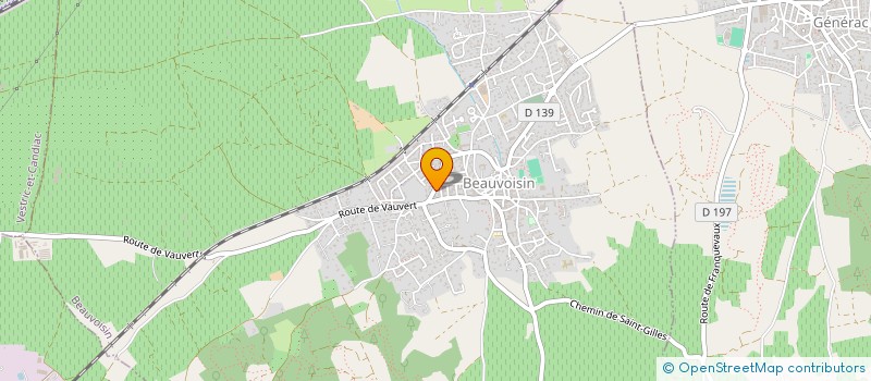 localisation de l'entreprise MONSIEUR CEDRIC ORIGHONI  BEAUVOISIN