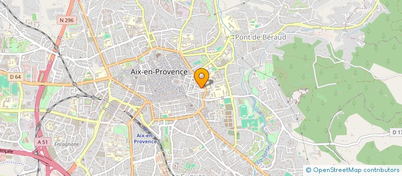 localisation de l'entreprise MONSIEUR CEDRIC ORTIZ  AIX-EN-PROVENCE