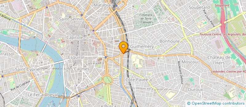 localisation de l'entreprise MONSIEUR CEDRIC PAILLAS à TOULOUSE