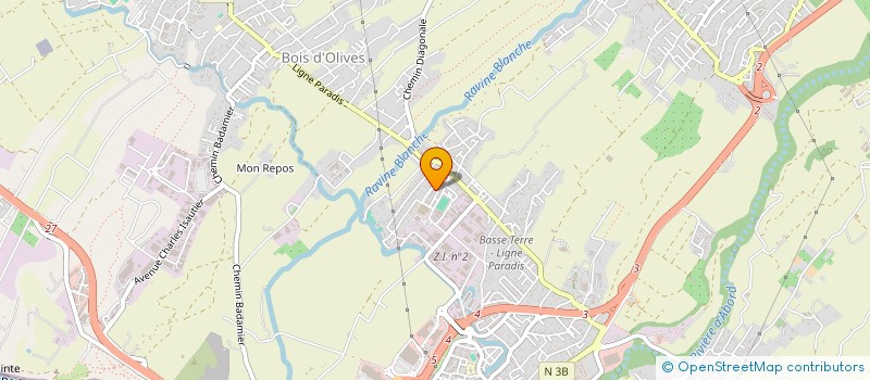 localisation de l'entreprise MONSIEUR CEDRIC PALMA  SAINT-PIERRE