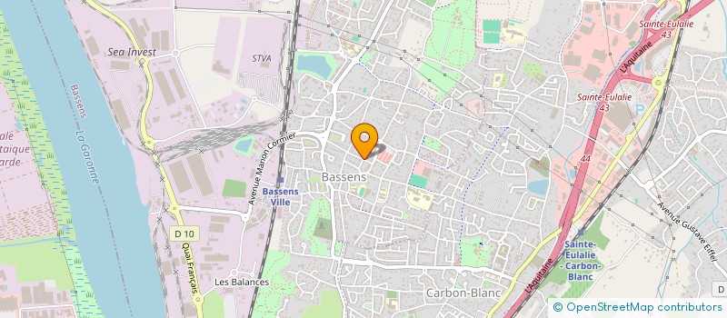 localisation de l'entreprise MONSIEUR CEDRIC PANCHOUT  BASSENS