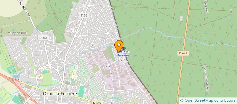 localisation de l'entreprise MONSIEUR CEDRIC PANCIR  OZOIR-LA-FERRIERE