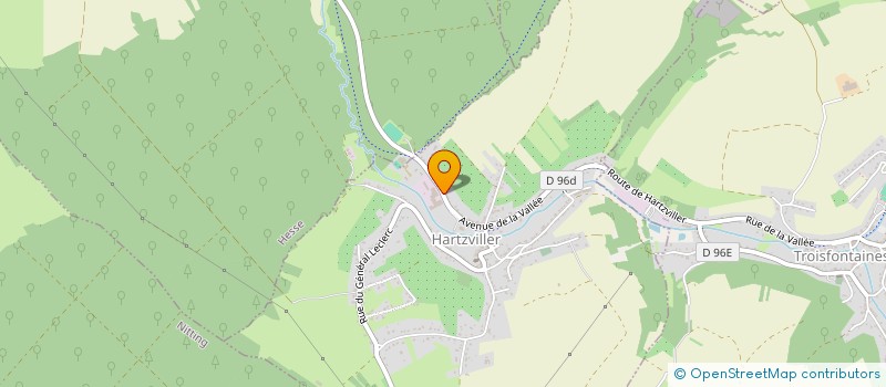 localisation de l'entreprise MONSIEUR CEDRIC PANGERL  HARTZVILLER