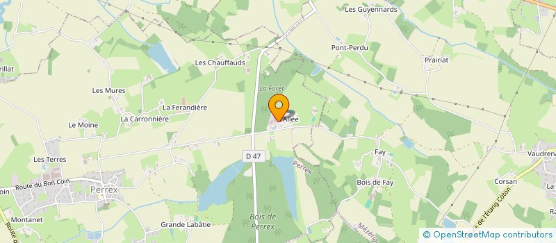 localisation de l'entreprise MONSIEUR CEDRIC PARET à PERREX
