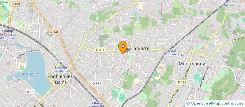 localisation de l'entreprise MONSIEUR CEDRIC PARIENTE  DEUIL-LA-BARRE