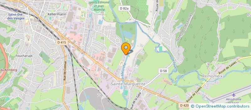 localisation de l'entreprise MONSIEUR CEDRIC PARISET  SAINTE-MARGUERITE