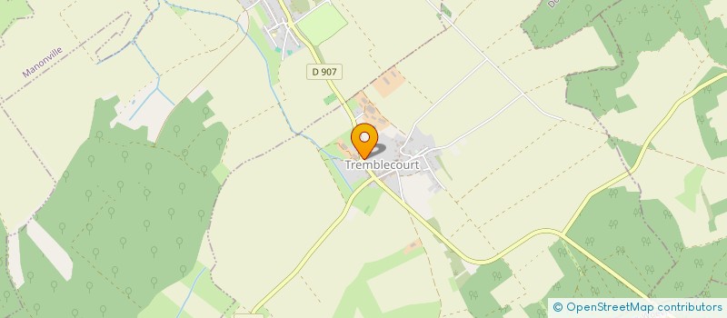 localisation de l'entreprise MONSIEUR CEDRIC PASCAL PIERRE STEVENOT  TREMBLECOURT