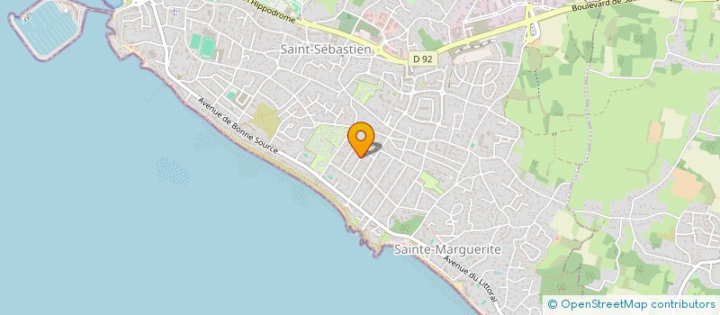 localisation de l'entreprise MONSIEUR CEDRIC PATIN à PORNICHET