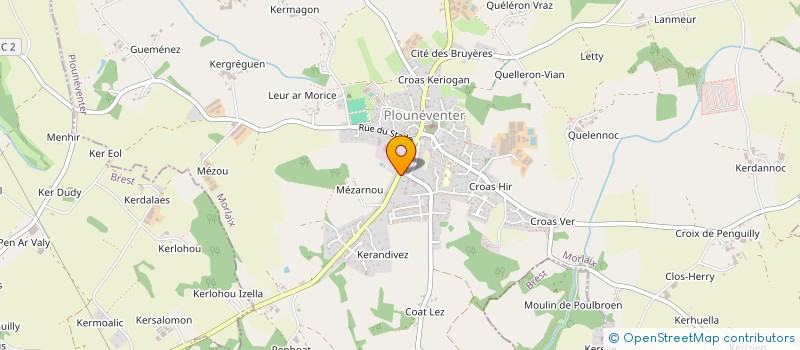 localisation de l'entreprise MONSIEUR CEDRIC PAUL  PLOUNEVENTER