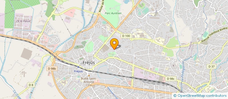 localisation de l'entreprise MONSIEUR CEDRIC PAYEN à FREJUS