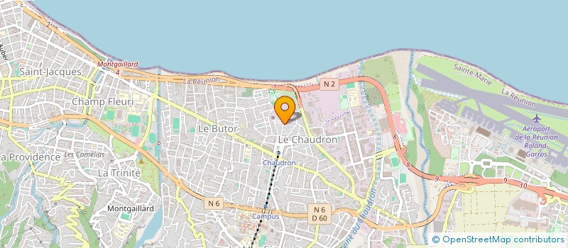 localisation de l'entreprise MONSIEUR CEDRIC PAYET  SAINT-DENIS