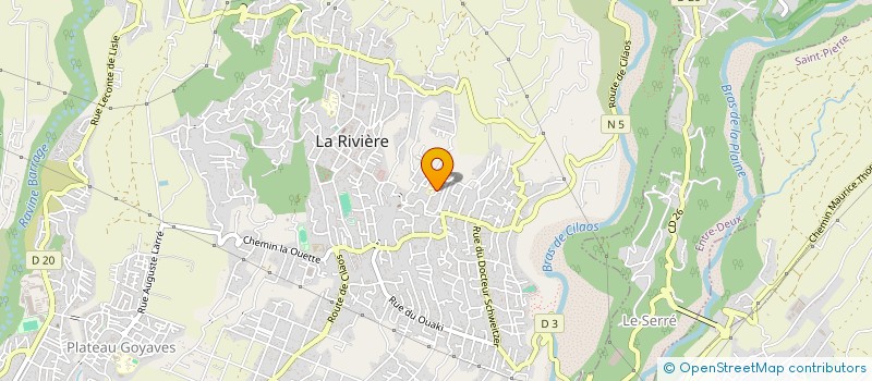 localisation de l'entreprise MONSIEUR CEDRIC PAYET  SAINT-LOUIS