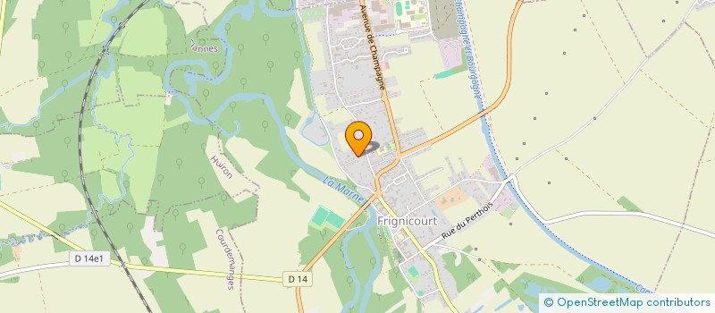 localisation de l'entreprise MONSIEUR CEDRIC PAYOT  FRIGNICOURT