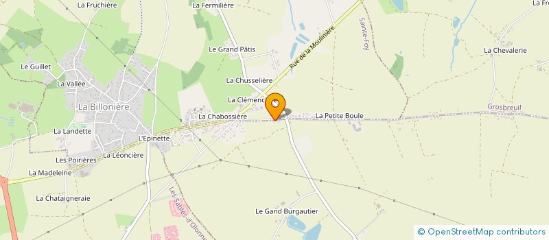 localisation de l'entreprise MONSIEUR CEDRIC PELLETIER  TALMONT-SAINT-HILAIRE