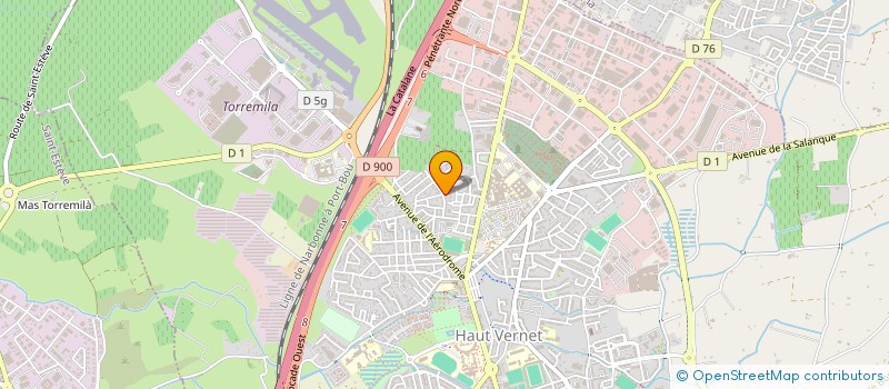 localisation de l'entreprise MONSIEUR CEDRIC PELOUSE  PERPIGNAN